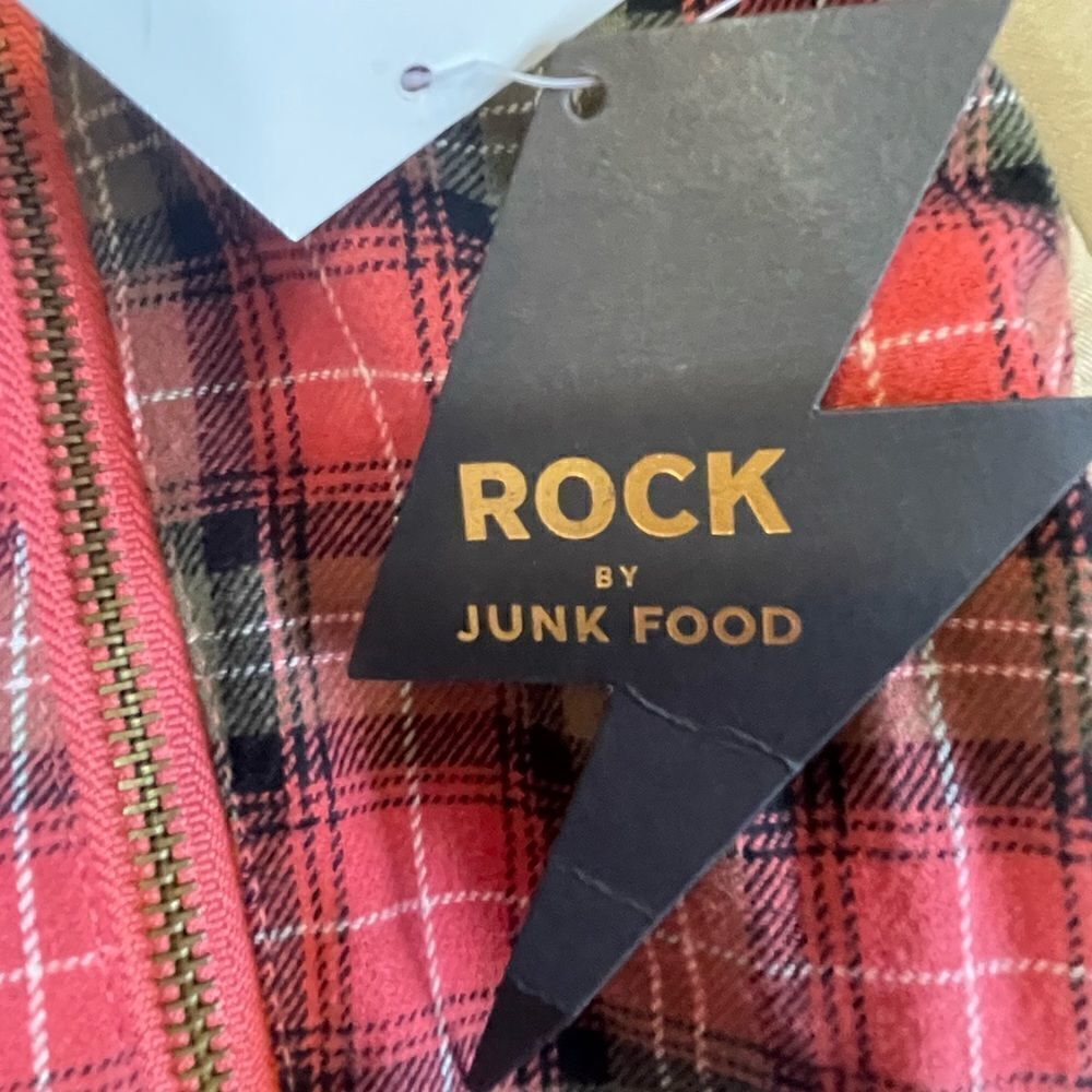 Junkfood Redplaidtartan Miniskirtsz9 — image 4 of 5